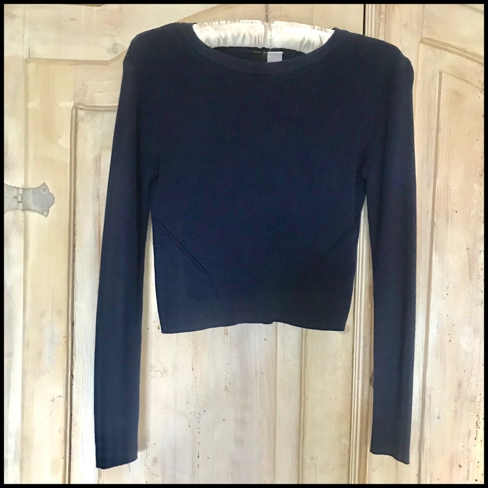 DIVIDED LONG SLEEVE TOP 🖤